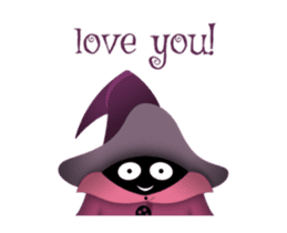 Cute Little Wizard stickers (animated) sticker #12417570