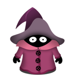 Cute Little Wizard stickers (animated)