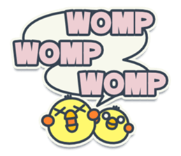 TAMAGO BOYA - ENGLISH sticker #12417697