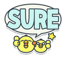 TAMAGO BOYA - ENGLISH sticker #12417699