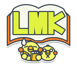 TAMAGO BOYA - ENGLISH sticker #12417700