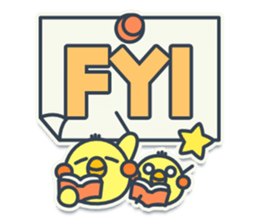 TAMAGO BOYA - ENGLISH sticker #12417701