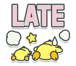 TAMAGO BOYA - ENGLISH sticker #12417705