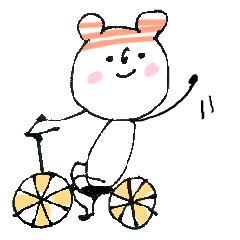 Animation! Hat polar bear