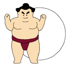 sumo sticker Oyakudachi-beya sticker #12417926