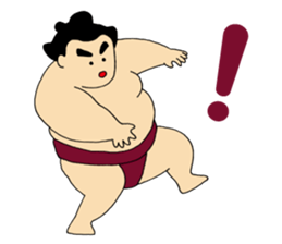 sumo sticker Oyakudachi-beya sticker #12417945