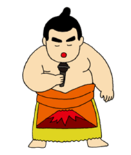 sumo sticker Oyakudachi-beya sticker #12417953