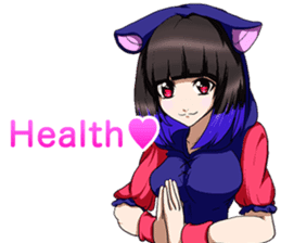 Harajuku girl's Respect for Aged Day Eng sticker #12417998