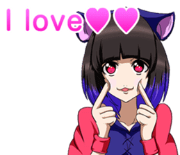 Harajuku girl's Respect for Aged Day Eng sticker #12418006