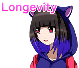 Harajuku girl's Respect for Aged Day Eng sticker #12418010