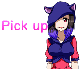 Harajuku girl's Respect for Aged Day Eng sticker #12418018