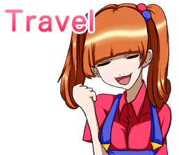 Harajuku girl's Respect for Aged Day Eng sticker #12418027