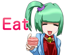 Harajuku girl's Respect for Aged Day Eng sticker #12418033