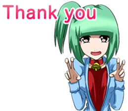 Harajuku girl's Respect for Aged Day Eng sticker #12418037