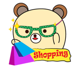 A Mischievous Teddy Bear sticker #12419480