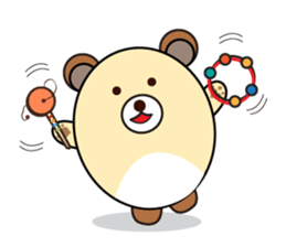 A Mischievous Teddy Bear sticker #12419482