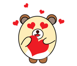 A Mischievous Teddy Bear sticker #12419483