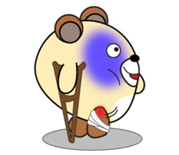 A Mischievous Teddy Bear sticker #12419487