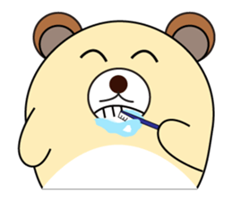 A Mischievous Teddy Bear sticker #12419492