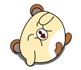 A Mischievous Teddy Bear sticker #12419495