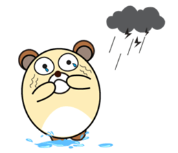 A Mischievous Teddy Bear sticker #12419498