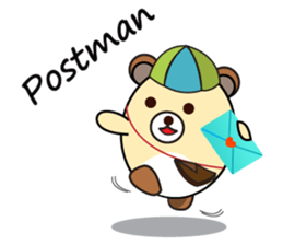 A Mischievous Teddy Bear sticker #12419509