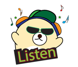 A Mischievous Teddy Bear sticker #12419513