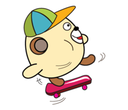 A Mischievous Teddy Bear sticker #12419517