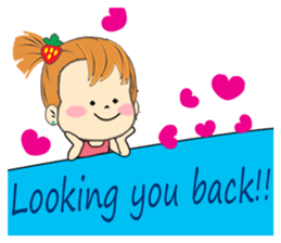 A Little Cute and Lovely Girl, Messages2 sticker #12419926