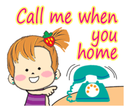 A Little Cute and Lovely Girl, Messages2 sticker #12419928