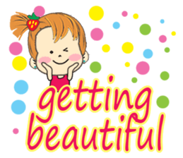 A Little Cute and Lovely Girl, Messages2 sticker #12419930