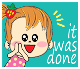 A Little Cute and Lovely Girl, Messages2 sticker #12419932