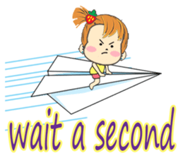 A Little Cute and Lovely Girl, Messages2 sticker #12419933