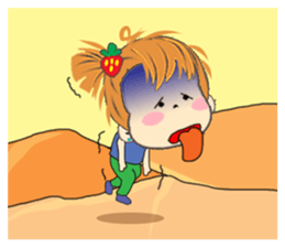 A Little Cute and Lovely Girl, Messages2 sticker #12419934