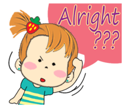 A Little Cute and Lovely Girl, Messages2 sticker #12419939