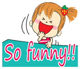 A Little Cute and Lovely Girl, Messages2 sticker #12419948