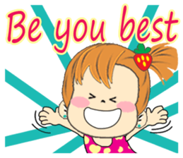 A Little Cute and Lovely Girl, Messages2 sticker #12419951