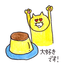 Cat and Sweets sticker #12420080