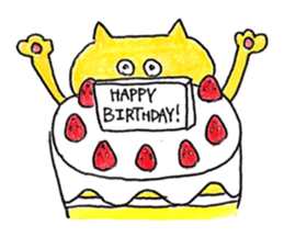 Cat and Sweets sticker #12420115