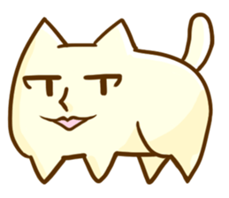 Breast Cat sticker #12420359
