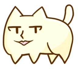 Breast Cat sticker #12420359