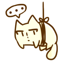 Breast Cat sticker #12420386