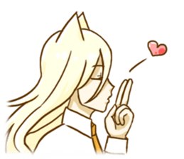 Breast Cat sticker #12420395