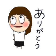 Insomnia girl sticker