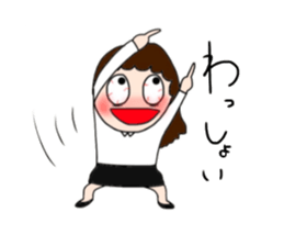 Insomnia girl sticker sticker #12420641