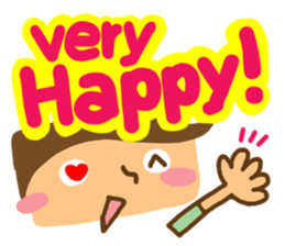 Boy of reaction Cute sticker #12420832