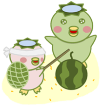 Go! go! "Kappachan" (summer version) sticker #12421056