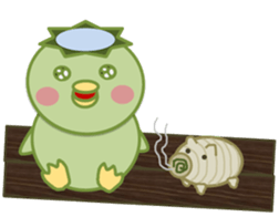 Go! go! "Kappachan" (summer version) sticker #12421069