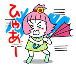 Everyday words of Pink-chan7 sticker #12421253