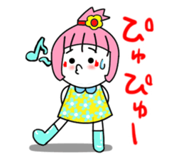 Everyday words of Pink-chan7 sticker #12421266